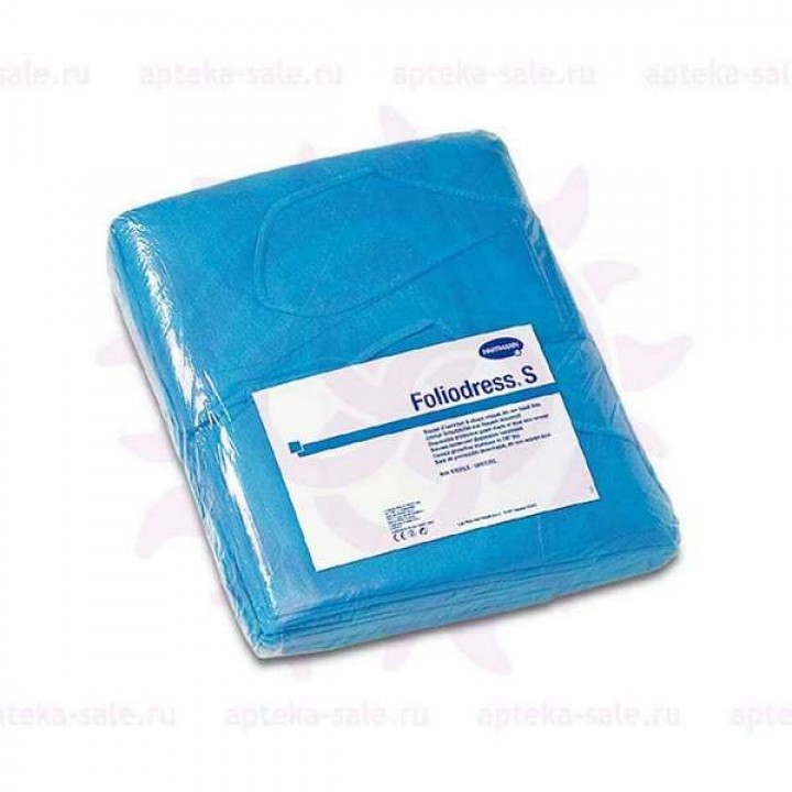 Foliodress Protect Rein - халат хирургический Протект Реинфорст (9928185), размер XL, 28 шт/уп