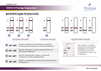 Экспресс-тест на COVID-19 PRESTIGE DIAGNOSTICS IgM/IgG