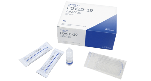 Экспресс-тест на COVID-19 WELLS BIO - CAREUS IgM/IgG
