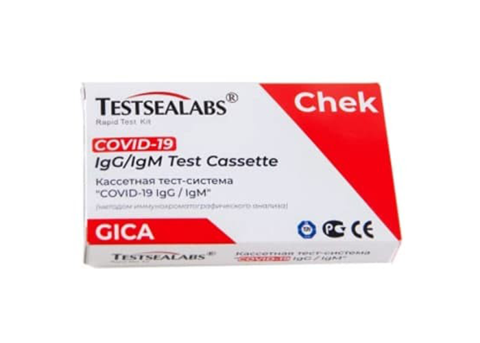 Экспресс-тест Testsealabs  IGG / IGM (Антитела)